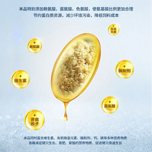 4 标准预混合饲料全阶段猪用复合预混料仔猪中猪哺乳妊娠母猪饲料